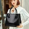 Women's Bag New One-shoulder Fashionable Large-capacity Cowhide Commuting Tote Bag for Women