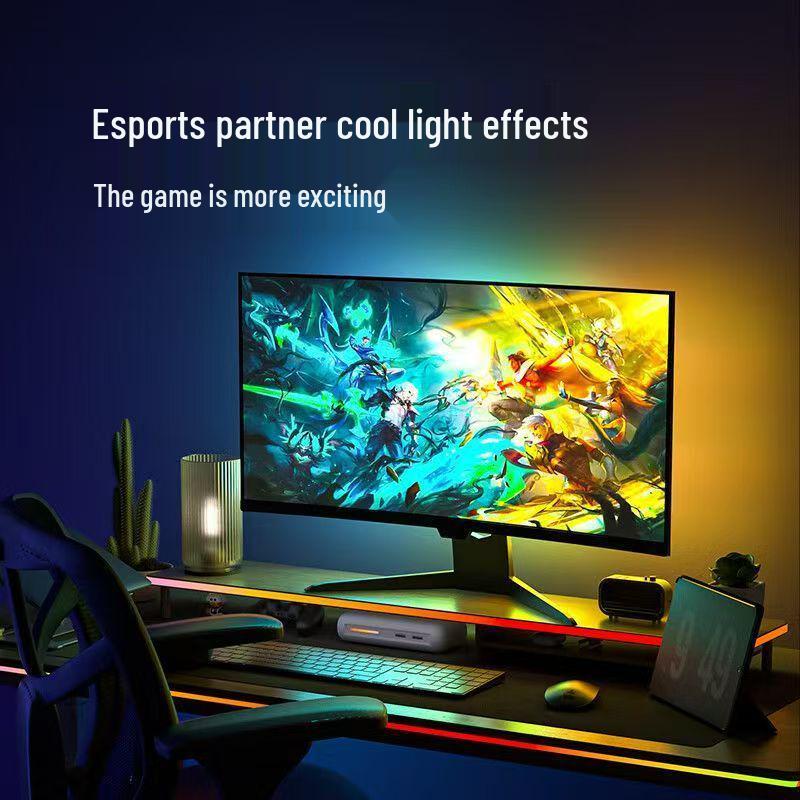 RGB LED Monitor Background Light Strip for Gaming & Room Atmosphere