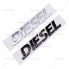 Car Styling 3D ABS Adhesive Emblem Universal Diesel Logo Car Badge Body Trunk Fender Adhensive Emblem Auto Accessory