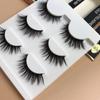 Mink Hair False Eyelashes Three Pairs Of Multi -Layer Three -Dimensional Eyelashes Natural Nude Makeup Curling Eyelashes