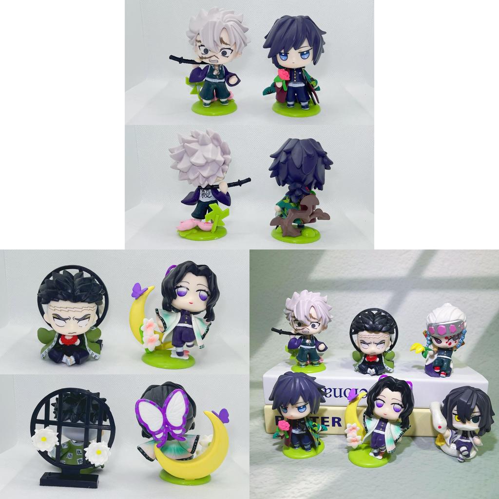 Demon Slayer Handpainted Pvc Figure With Articulated Joints For Collectors And Fans