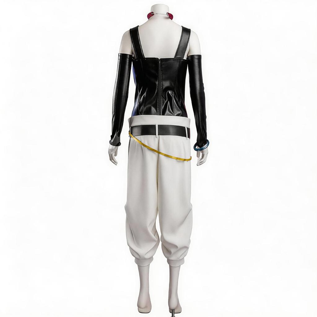 Semiu Grier Wasteland War Ghost Cosplay Costume Set Anime Role Play Outfit for Adults Men