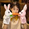 35cm Baby Hand Puppet Plush Toy Cartoon Rabbit Role Play Tell Story Cloth Doll Educational Toys for Children Kids