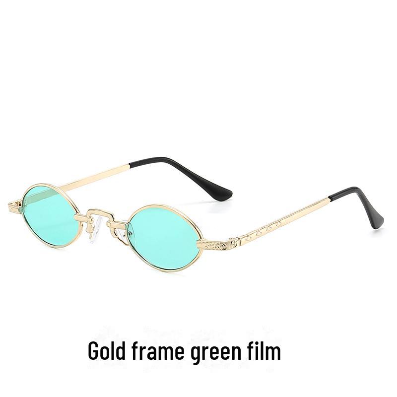 2021 Retro Small Frame Oval Sunglasses - Internet Celebrity Style for Women