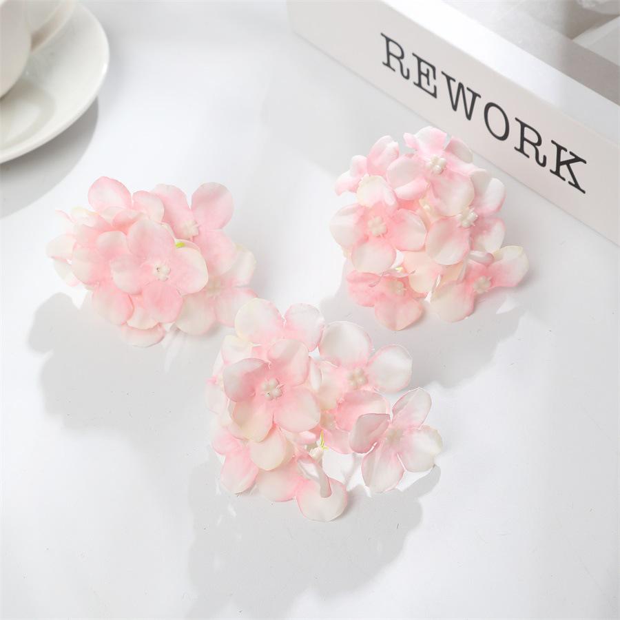 Simulated Hydrangea Accessories: DIY Handicraft Hanfu Flower Decorations