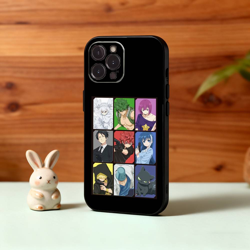 Night S-Sakuras Big Operation Phone Case For iPhone17,16,15,14,13,12Plus,Pro Max,XS,5G Soft Silicone Black Cover
