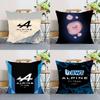 R-AlpineS Team Cool Kissenbezug Kissenbezug Weich Niedlich Dekokissenbezug Für Auto Sofa Kissenbezug Polyester Mit