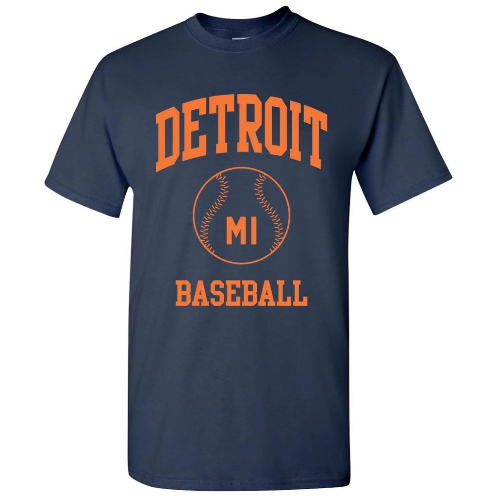 Detroit Classic Baseball Bogen - Heimat-SPORTTEAM Unisex T-Shirt