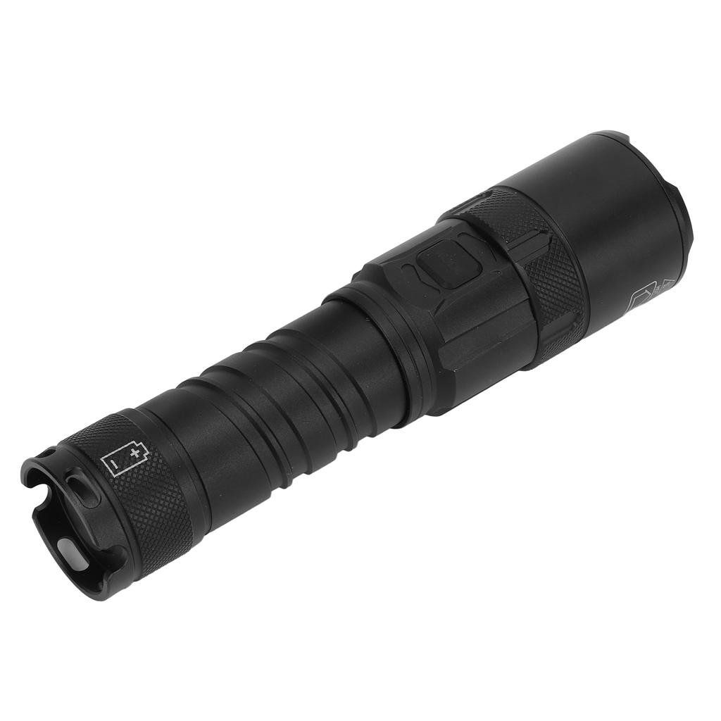 Camping Flashlight Outdoor LED Torch USB Charging Ultra Bright Aluminum with Power Display