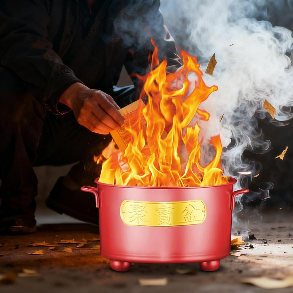 Burn Cage Stainless Steel Heat-Resistant Can Paper Burning Barrel Cage With Lid For Wood Garbage Garden Backyard Farm Patio
