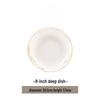 Wuhe Jingdezhen 'Great Rivers & Mountains' Light Luxury Ceramic Dinnerware Collection