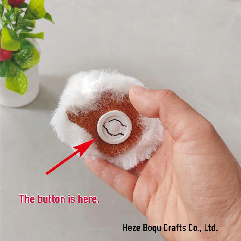 Figurină Pisică Miorlăindă Mini - Ornament Animal Realizat Manual pentru Magazine de Cadouri și Locuri Pitorești