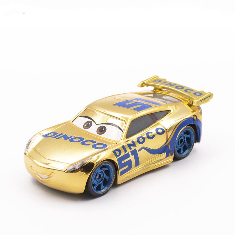 Disney Pixar Cars Lightning McQueen Black Storm Jackson Cruz Matt Klassische Autos Legierungsauto Spielzeug Kinderspielzeug Geschenke