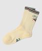 UMBRO Graphic Wording Cushioning Crew Socks Yellow Ur123Csc25