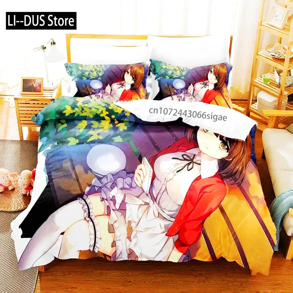 Anime Saekano How To Raise A Boring Girlfriend Bedding Set Boys Girls Twin Queen Size Duvet Cover Pillowcase Bed Boys Adult