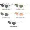 Fashion Trendy Cat Eye Sunglasses Retro Small Shades Vintage UV400 Protection 90s Glasses Beach/Travel/Streetwear