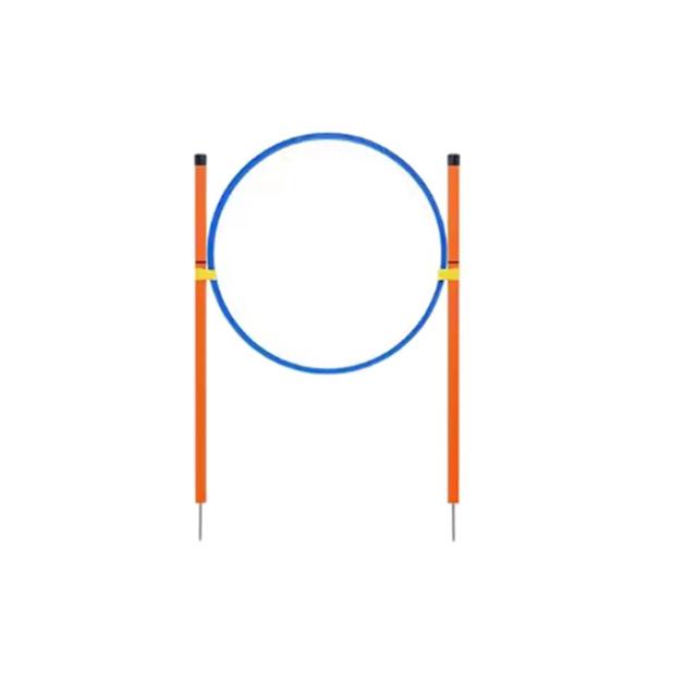 Dog Agility Training Set: Jumping Rings, Poles & Weaving Equipment