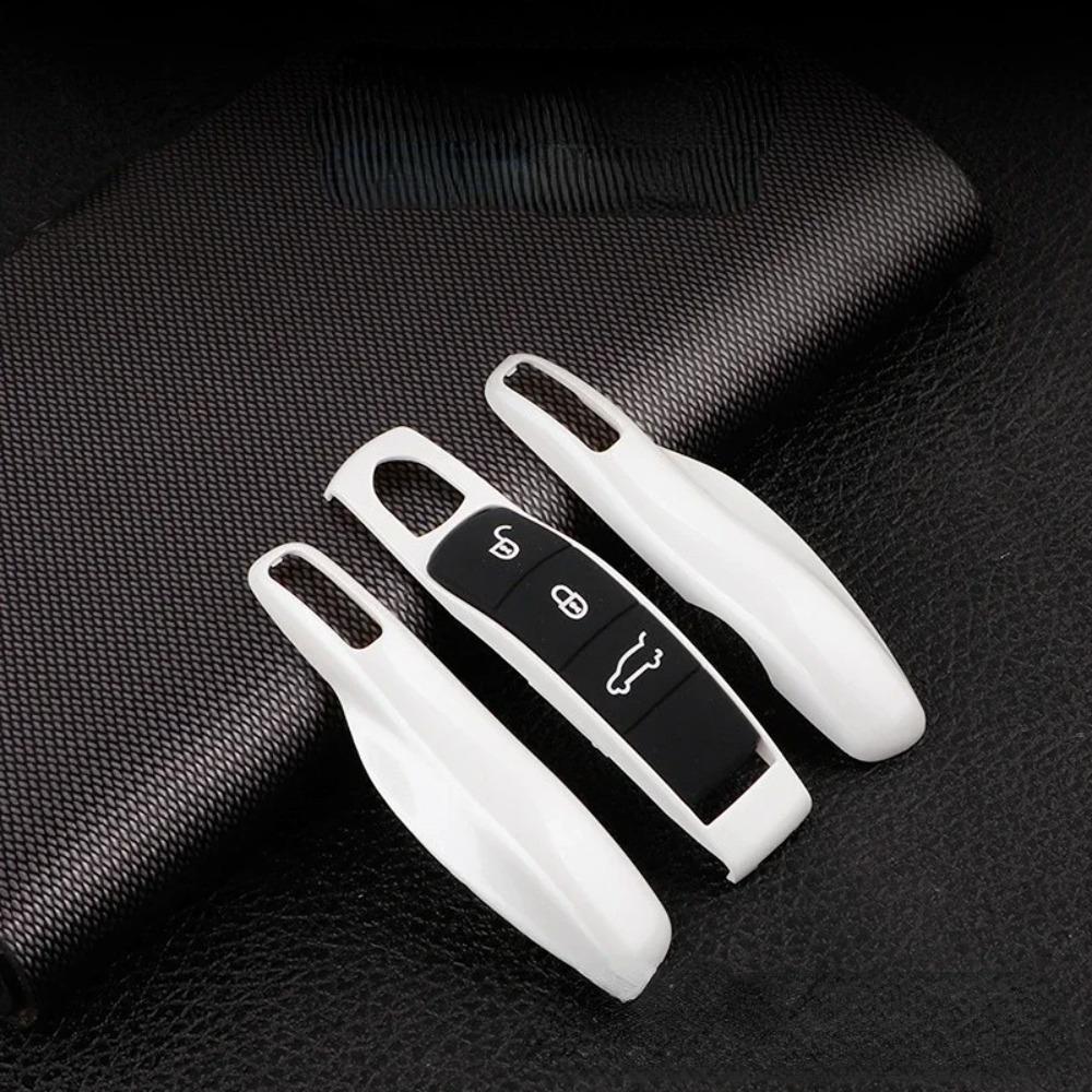 Car Smart Remote Key Case Fob Covers Set Shell for Porsche for Panamera Spyder Carrera Macan Boxster Cayman Cayenne 911 970 981 991