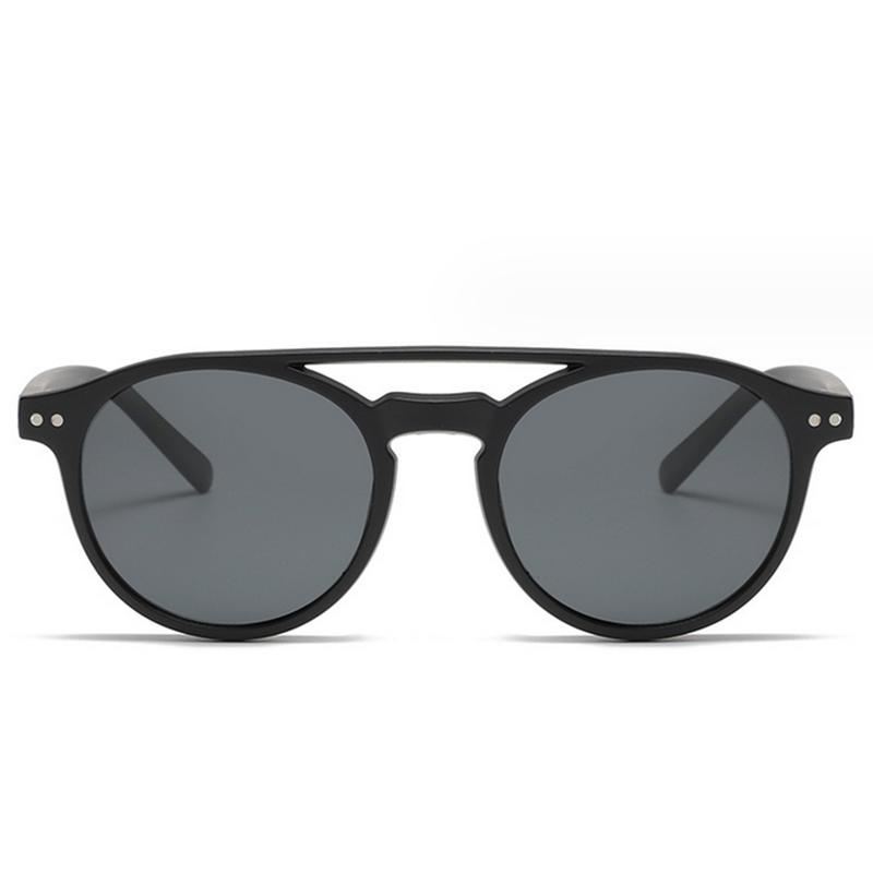 2356 New Retro Set Of Sunglasses For Men Women Round Frame Magnetic Clip Sun Glasses Tr Frame -0.5 -1.0 -2 To -6