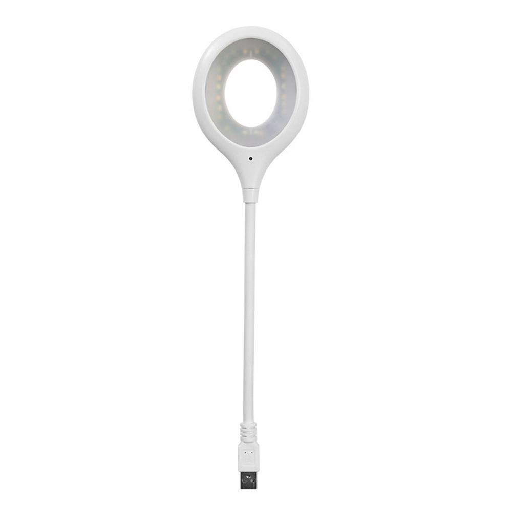 FONKEN Voice Control USB LED Light Portable Lamp Led Desk Lamp Eye Protection Study Reading Night Light