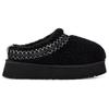 UGG  Tazz Braid Slipper Black Women Sneakers 1143976-BLK