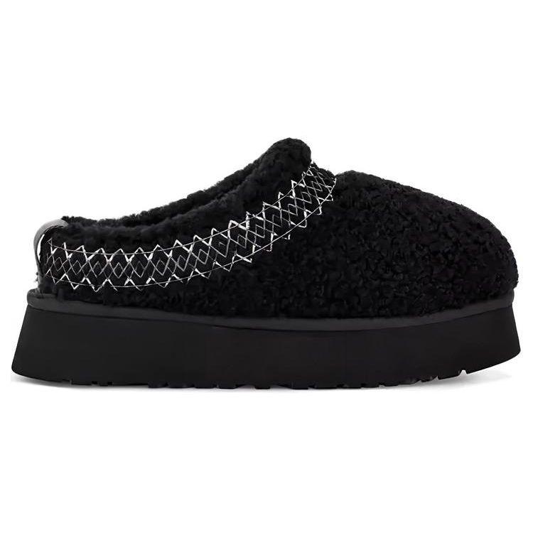 UGG  Tazz Braid Slipper Black Women Sneakers 1143976-BLK
