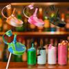 4pcs Elastic Drink Can Seal Lid Universal Soda Can Lid Hygienic Can Cover  Juice