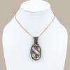 Titanium Druzy Handmade Copper Wire Wrap Jewelry Pendant 2.8 F7c12