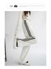 2024 Women's Autumn Loose Straight-Leg Sweatpants with Side Stripe Trend