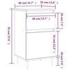 VidaXL Buffets 2 Pcs White 40x35x70 Cm Engineered Wood 831133