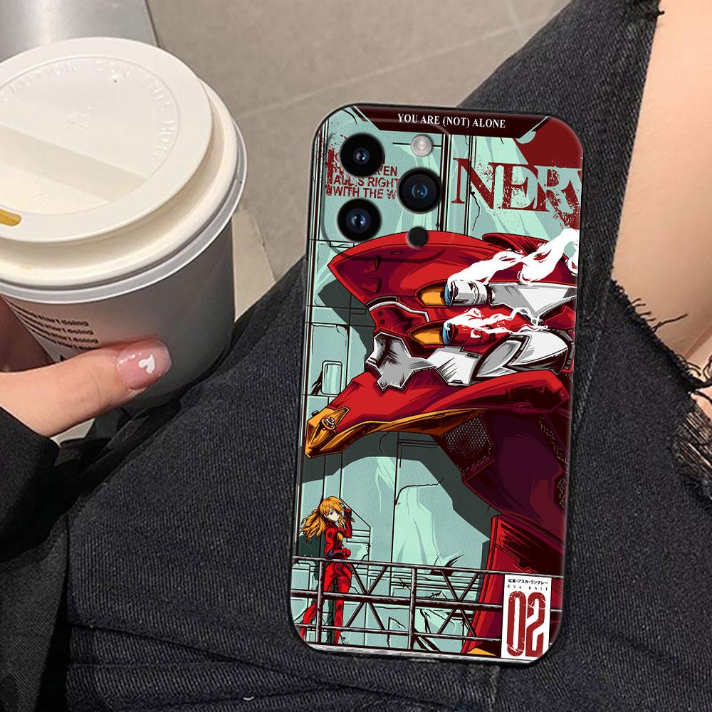 N-Neon G-Genesis E-Evangelion 01 02 Kryt na telefon Pro iphone Apple 17 AIR 16E 16 15 14 13 12 11 Pro XR Max 8 7 Plus TPU Kryt