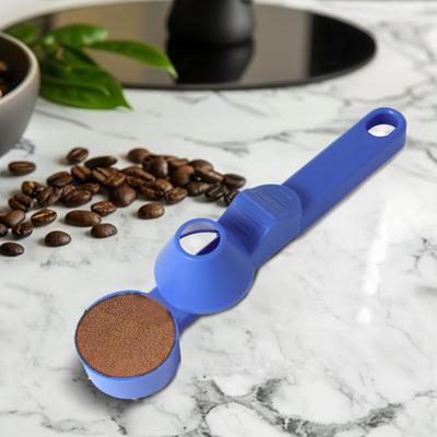 Yousheng Kaffeelöffel Trichter für Wiederverwendbare K Typ Tassen-Pods 2 Esslöffel Fassungsvermögen Saubere Teebeutel Fülllöffel Kaffee Messlöffel für Gemahlenen Kaffee