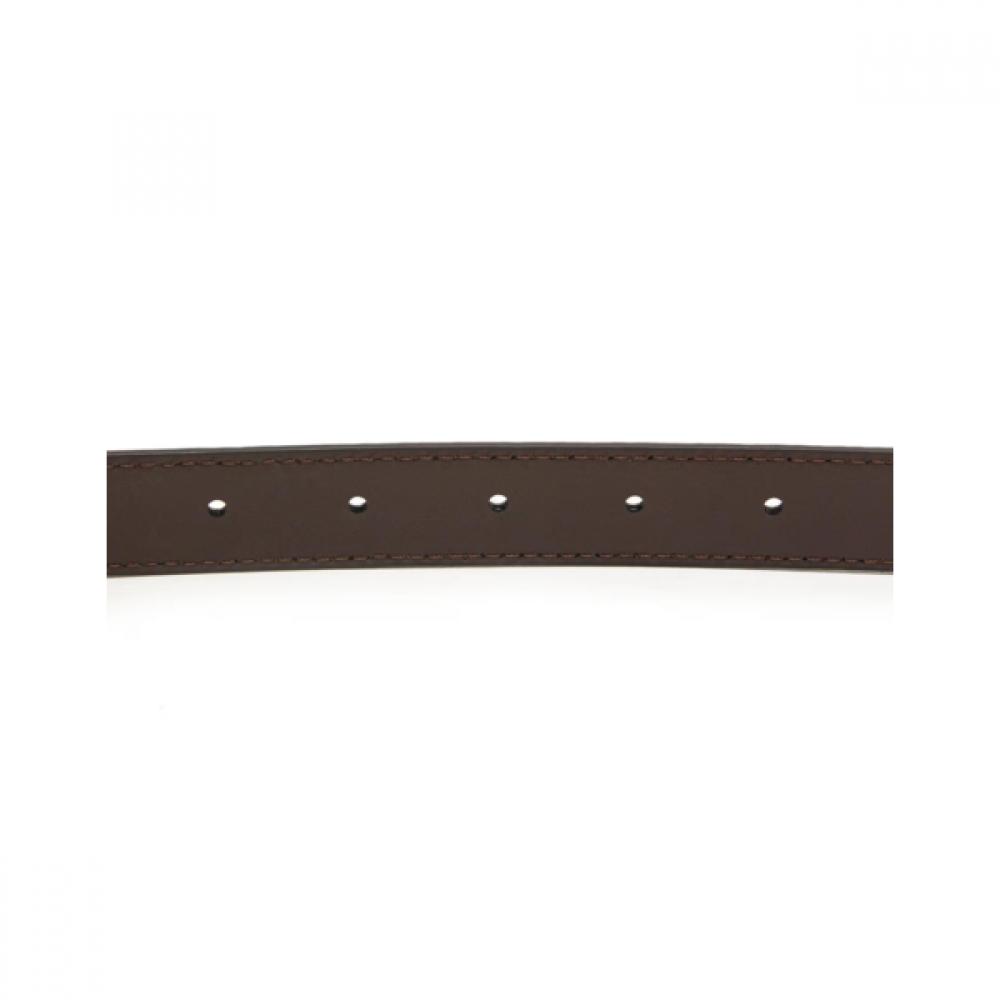 DakS Men S Brown Leather Slim Buckle Belt Dbbe9f742