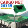 2x3m Universelles Langlebiges Ladungsnetz Neu Grün Stark Robust Schwerlast Gepäcknetz Auto Groß LKW Anhänger Abdeckung