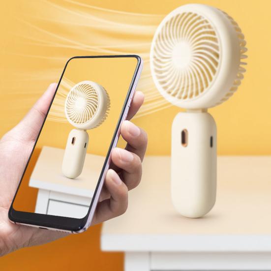 Folding Handheld Fan 3 Speed Adjustable USB Rechargeable Summer Cooling Fan Portable Outdoor Travel Mini Personal Fan