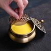 Golden Yellow Sand for Incense Burners - Fine Particle, Small Pack