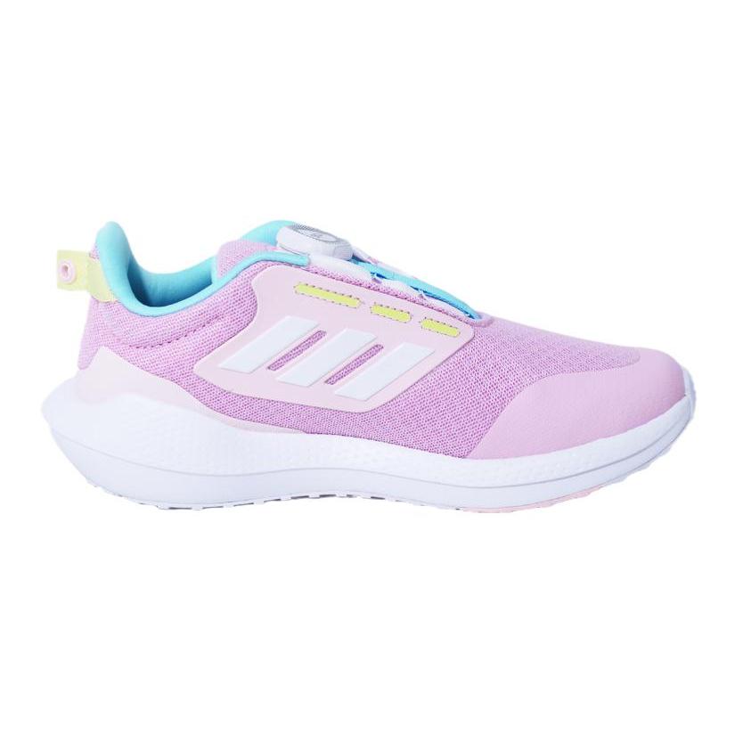 adidas EQ21 Run Boa Bounce Abrasion Resistant Breathable Low Top Kids' Running Shoes Light Purple Kids' GZ4518