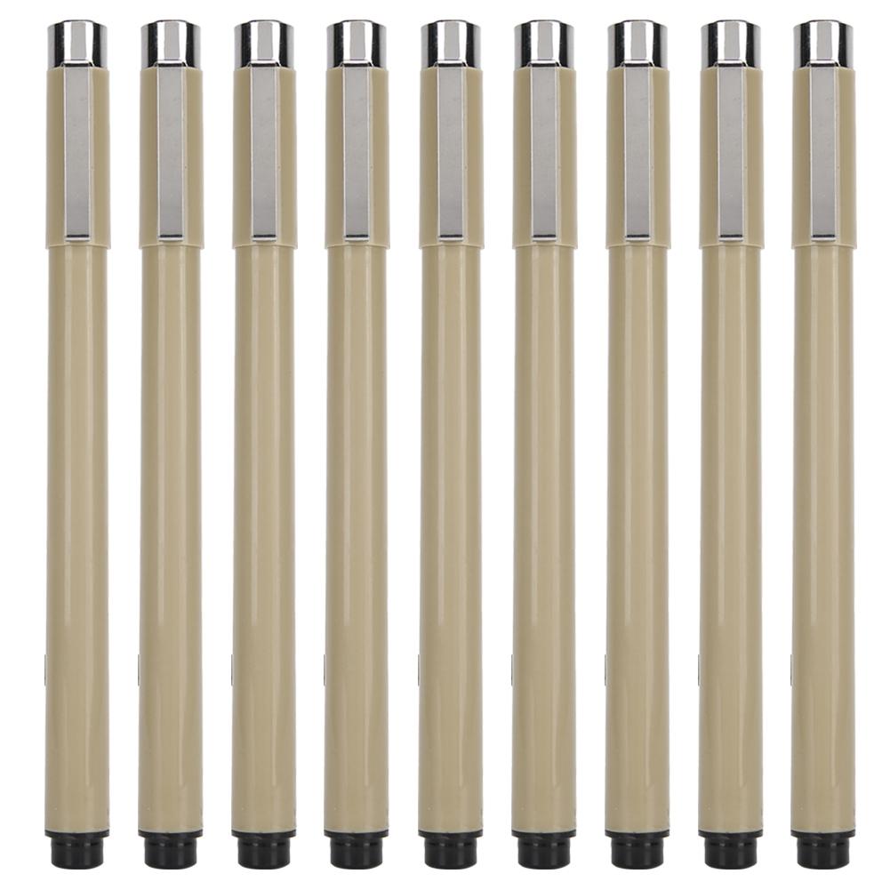 

Набор ручек-линеров Водостойкая ручка с чернилами для рисования Нетоксичная дизайнерская игла Тонкая ручка