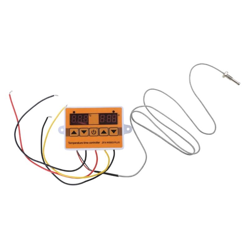 

DC12V 24V AC110-220V ProbeLine Digital Temperature Control LEDThermostat Regulator Heat/Cooling Thermoregulator