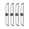 4pcs Car Door Anti-Collision Strip Rearview Mirror Protection Sticker for Toyota TRD Prius Avensis Rav4 Auris Yaris Verso Land Cruiser
