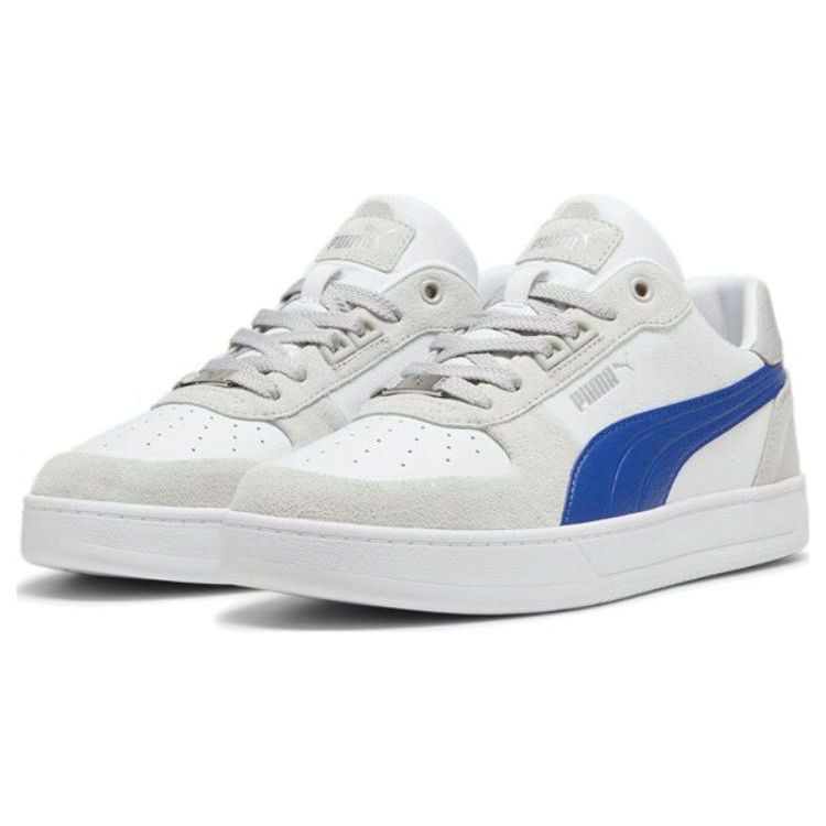 Puma Caven Casual Lightweight Comfortable Low-Top Sneakers Unisex Sneakers White Blue Gray 395080-02