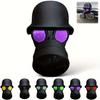 Cover Cap for Trailer Coupling, Fun Helmet Trailer Hitch Cover, Trailer Coupling Protective Cap, Car Decoration Accessories