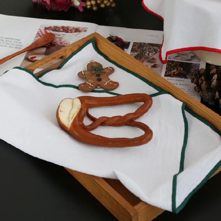 4 Pack Cotton Dinner Napkins Long Lasts Cotton Cloth with Generous Size