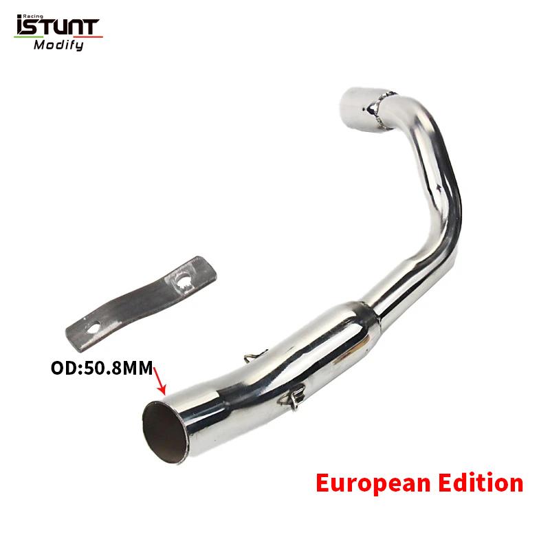 

Slip On For Honda Hornet 600 Exhaust Mid Pipe 50.8 mm CB600F Hornet EU US Edition Stainless Steel Modified Rear Exhaust Pipe European Edition