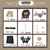 Genshin Impact Cosplay Kostüm Zhongli Cosplay Anime Kostüm Herren Zhongli Cosplay Kleid