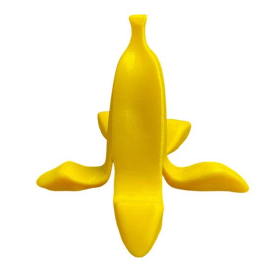 

3D Printed Banana Phone Holder Portable Lightweight Universal Fruit Shape Mobile Phone Desk Stand Home Office Decoration жёлтый