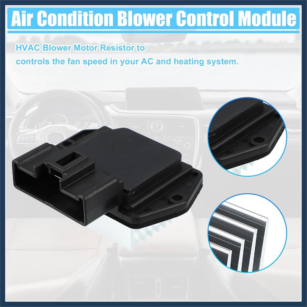 HVAC Heater Blower Motor Resistor Temp Control Regulator Module Fit for Toyota 4Runner 2003-2009 No.8716513010 - Pack of 1 Stylish Design