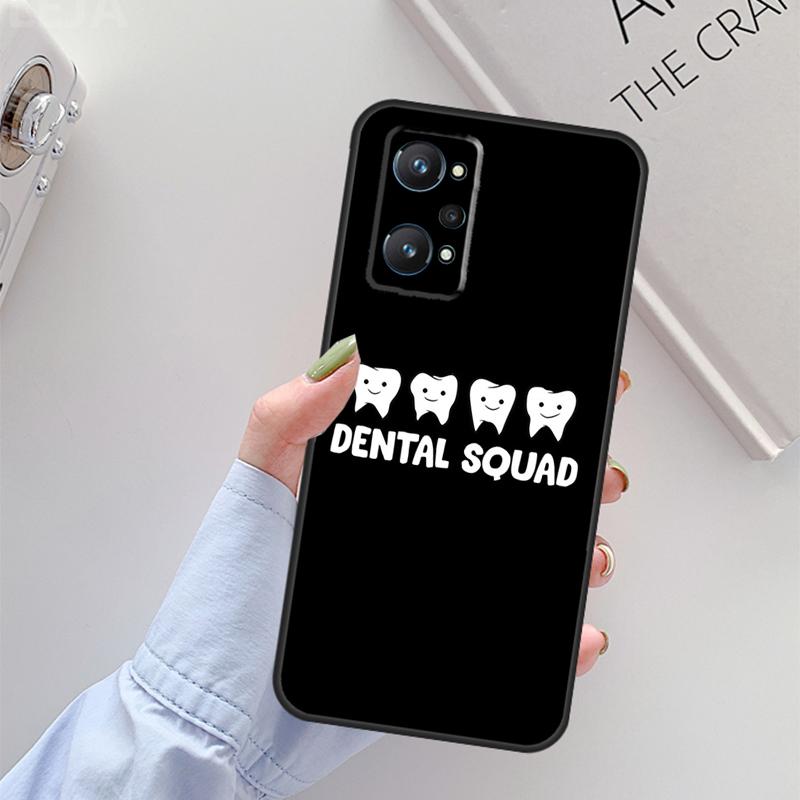 Zahnarzt Zahnmuster Für OnePlus 10 9 Pro 9R Nord2 Hülle Für Realme GT Neo 2 3 Master 8i 9i 8 9 Pro Plus Hülle