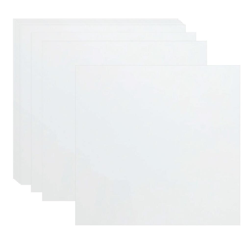 10x Square 30.5x30.5cm PET Blank Stencil Making Sheet Template