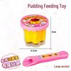 Official Japanese Ramen Pudding Miru - Strawberry Pretend Play Feeding Toy